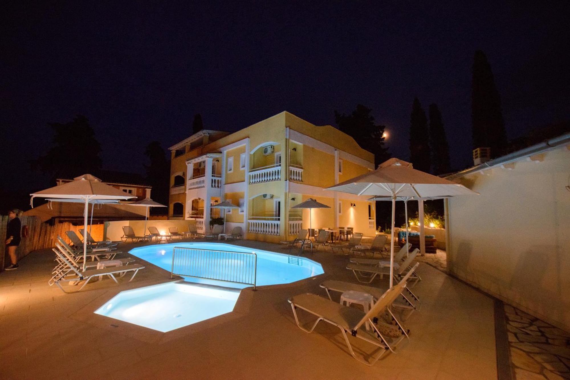 Saint Spiridon Hotel Kasziópi Kültér fotó