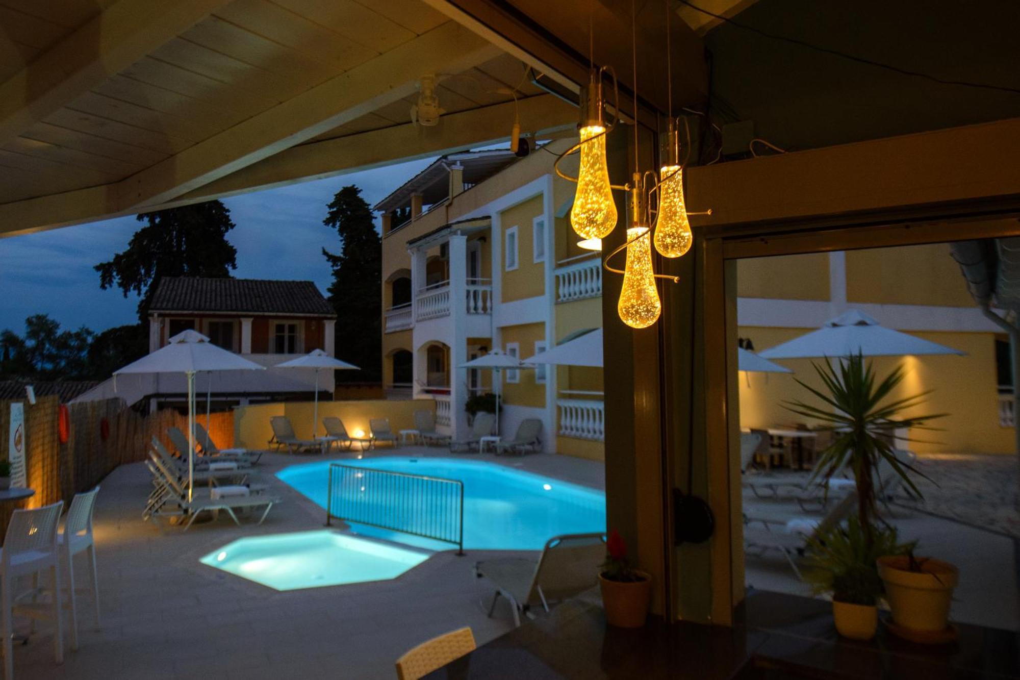 Saint Spiridon Hotel Kasziópi Kültér fotó