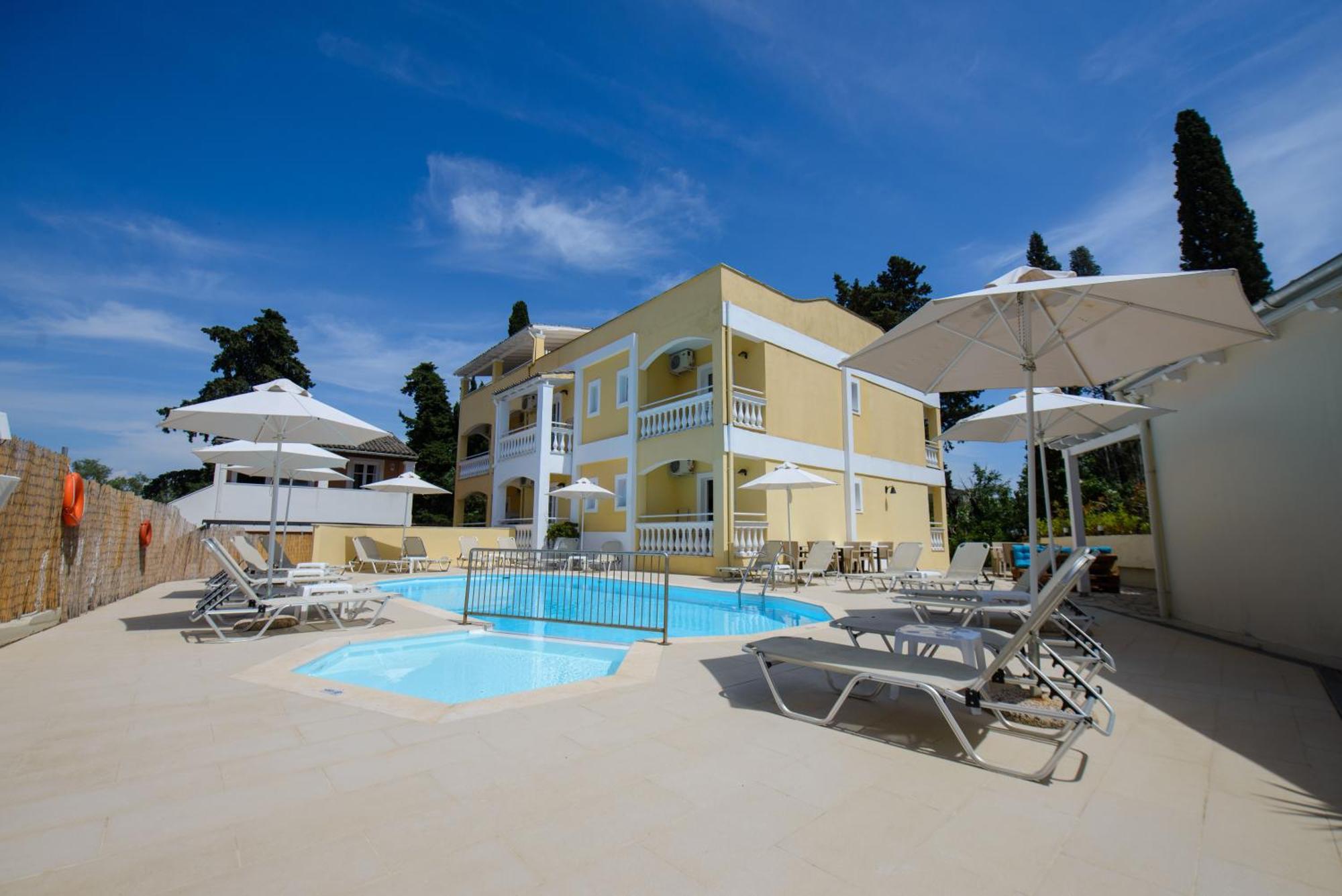 Saint Spiridon Hotel Kasziópi Kültér fotó